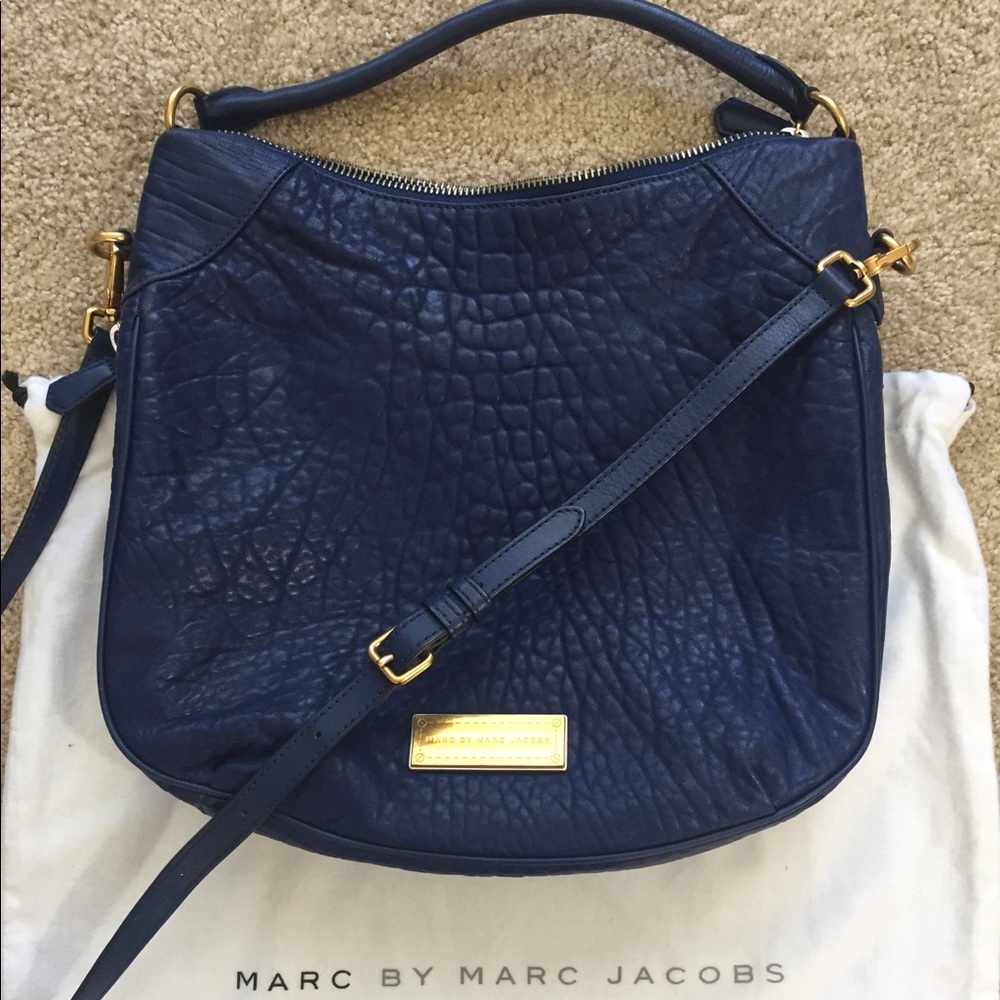 Marc by Marc Jacobs Blue Hobo Crossbody Bag